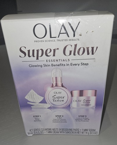 Olay super glow essentials - essentials, kit