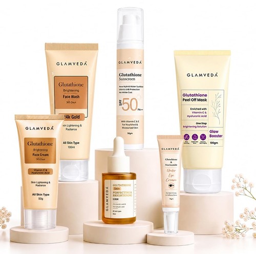 Glamveda glutatione kit - glamveda,